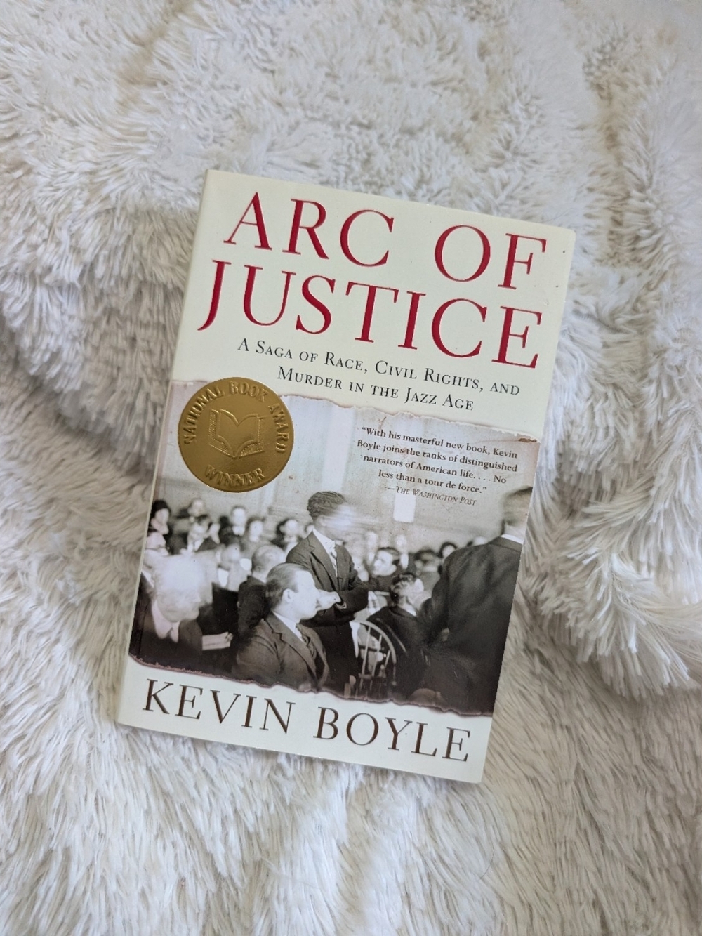 Arc of Justice by Kevin Boyle Paperback Book